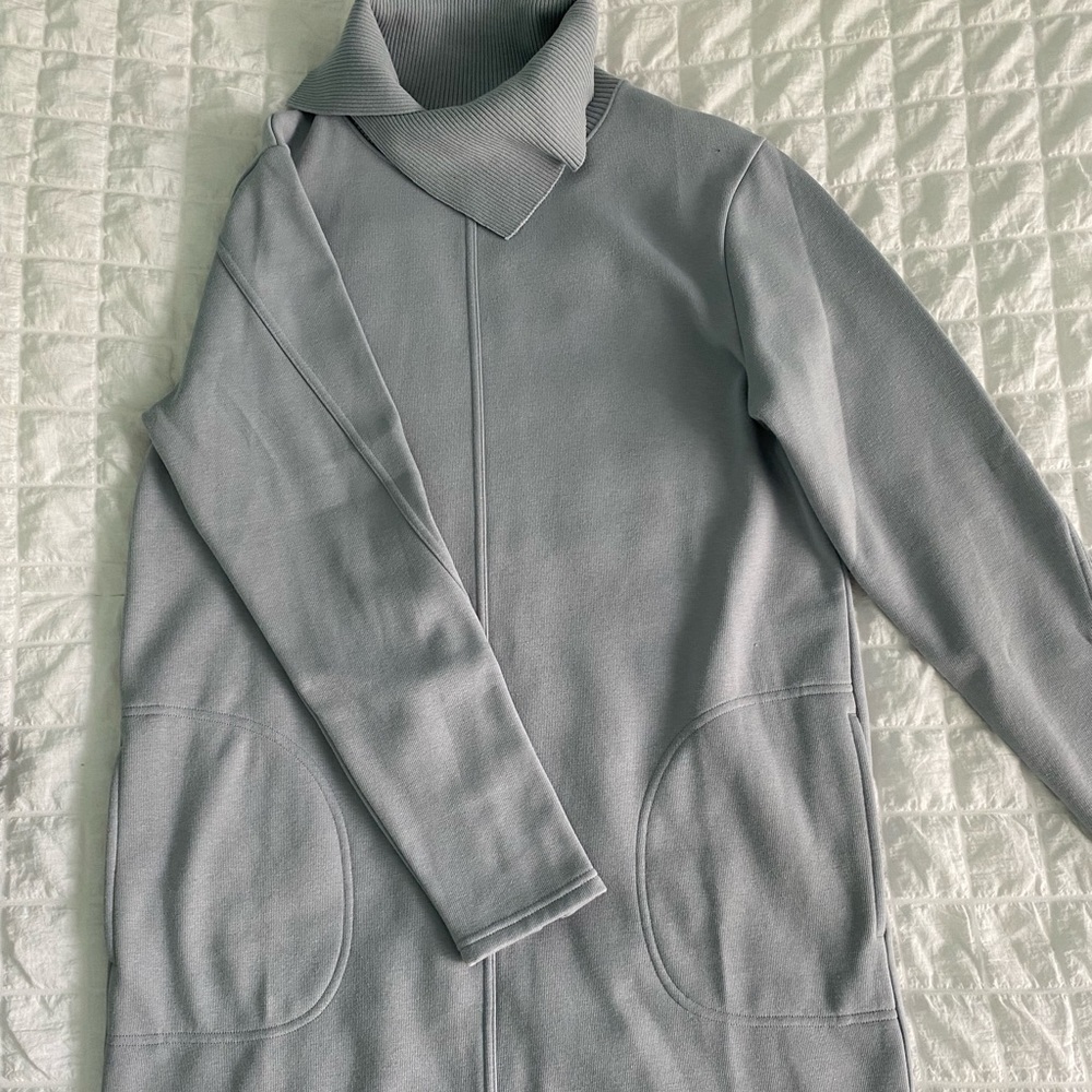 Athleta Turtleneck Sweatshirt Dress